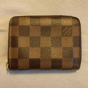✨SOLD✨Louis Vuitton Zippy Wallet Damier Ebene Brown